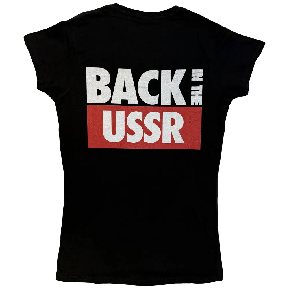The Beatles – Back In The USSR (Čierna, Dámske) (Tričko)