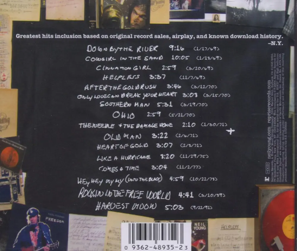 Neil Young – GREATEST HITS (CD)