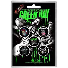 Green Day – Revolution (Button Badge Pack) (Odznak)