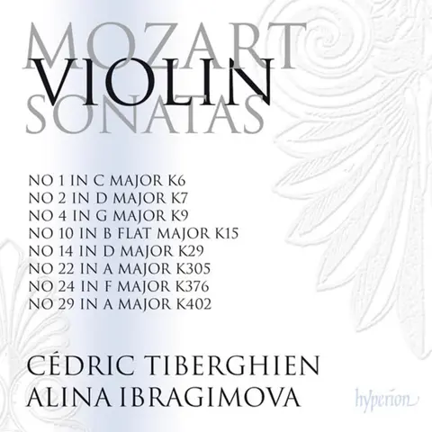 Alina Ibragimova – CD MOZART: VIOLIN SONATAS NOS. 22, 24, 29 (K. 305, 37