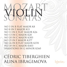 Alina Ibragimova, CD MOZART: VIOLIN SONATAS NOS. 20, 25, 26, 30 (K. 303