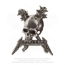 Metallica – Damage including skull (Odznak)