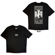 Tričko Unisex T-Shirt: London 27 Sept Event (Black) (Back Print & Ex-Tour)