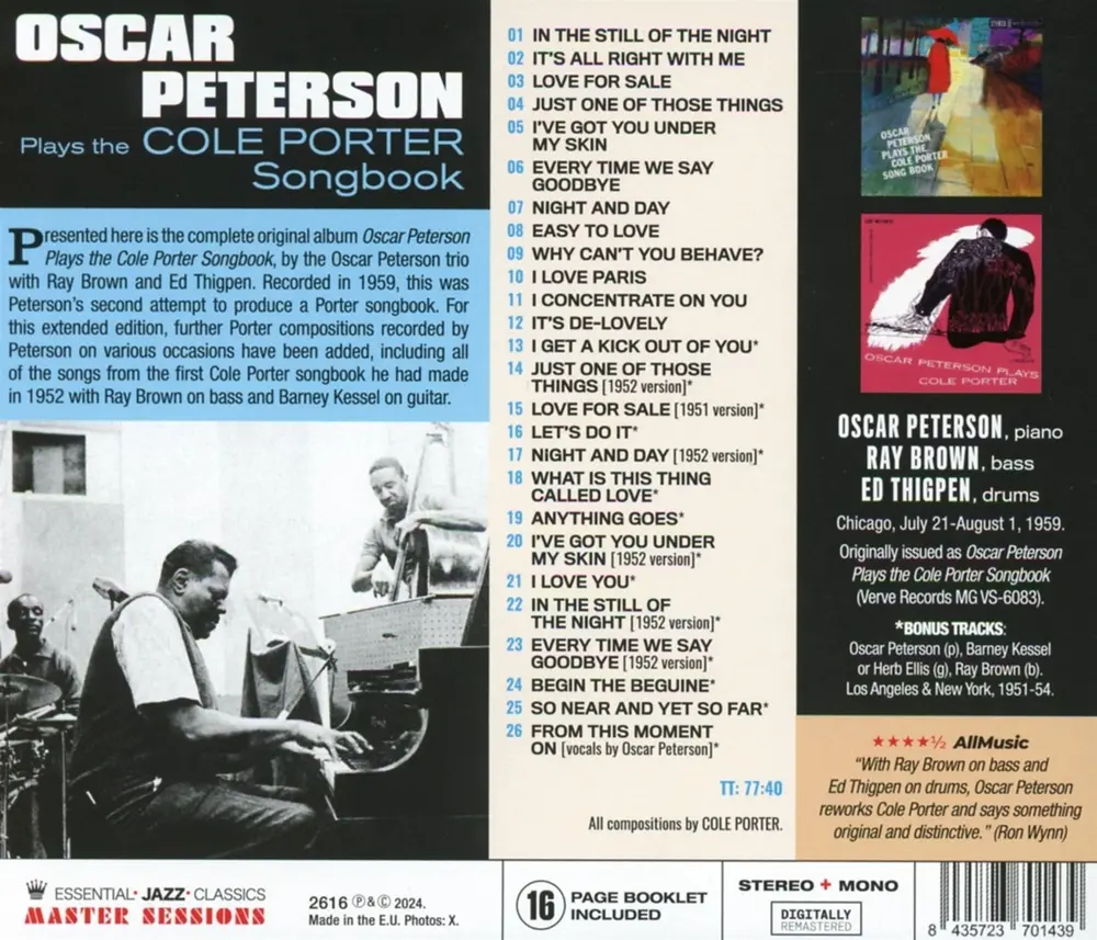 PLAYS THE COLE PORTER SONGBOOK