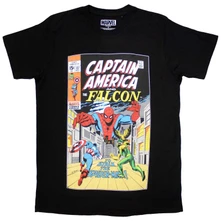 Captain America & Falcon Comic Cover thumbnail