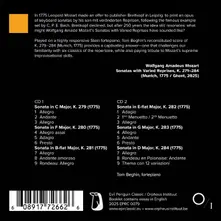 MOZART: SONATAS WITH VARIED REPRISES, K 279 284 thumbnail