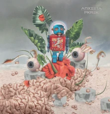 Vinyl Anxieta (Pink With Red Splatter Vinyl)