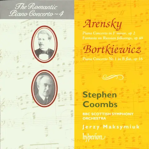 ARENSKY & BORTKIEWICZ: PIANO CONCERTOS