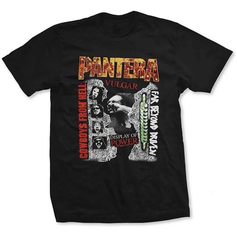 Pantera – 3 Albums (Čierna, Dámske) (Tričko)