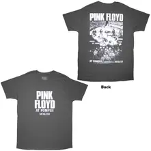 Unisex T-Shirt: Pompeii Collage (Charcoal Grey) (Back Print) thumbnail