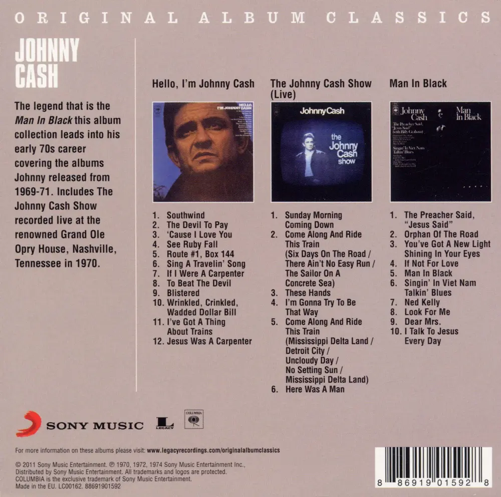 Original Album Classics (Box 3CD Set)