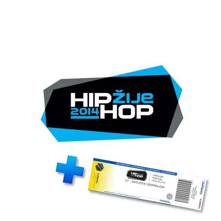 Hip Hop Žije Festival – Lístok + CD