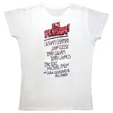 Ladies T-Shirt: LIVE At City Centre (White) (Back Print) thumbnail