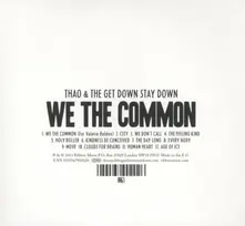 Thao & The Get Down Stay Down – FOR WE THE COMMON (CD)