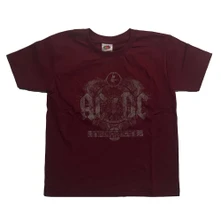 AC/DC, Tričko Black Ice, Dieťa, Červená