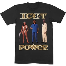Ice-T, Tričko Power, Unisex, Čierna