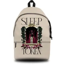 Sleep Token, Batoh Daypack: Statue Cream (Black), Čierna