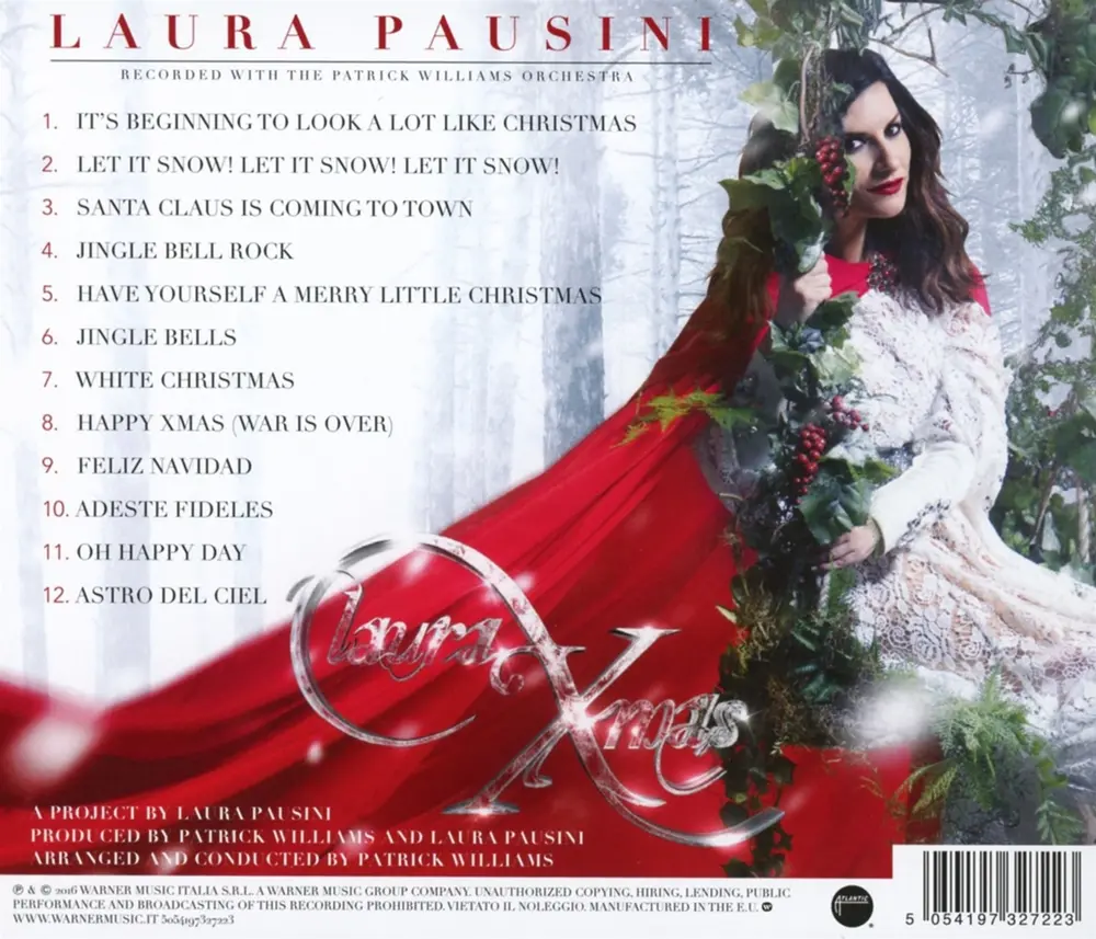 Laura Pausini – Recorded With The Patrick Williams Orchestra - Laura XMas (CD)