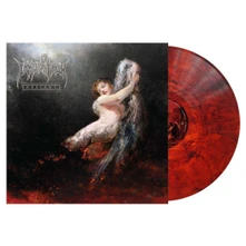 Vinyl Descent (transparent red, black marbled vinyl)