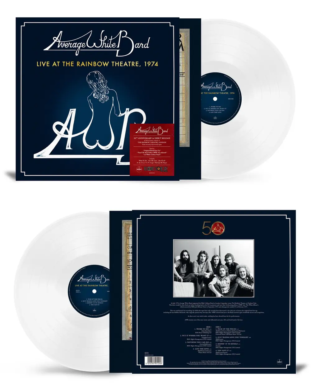 Average White Band – LIVE AT THE RAINBOW THEATRE: 1974 (Vinyl)