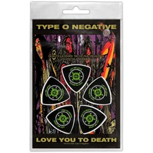 Type O Negative, Brnkadlo Tri-Tip Plectrum Pack: Love You To Death