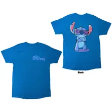 Lilo & Stitch – Stitch Logo (Azul) (Camiseta)