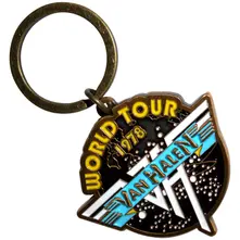 Van Halen – World Tour '78 Retro Logo Banner (Kľúčenka)