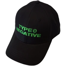 Type O Negative, Šiltovka Text Logo, Unisex, Čierna