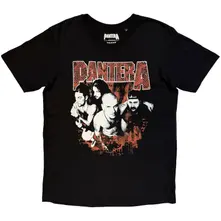 Unisex T-Shirt: Cowboys From Hell Snake (Black) (Back Print) thumbnail
