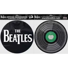 The Beatles – Drop T Logo & Apple Turntable (Podložka pod vinyl)