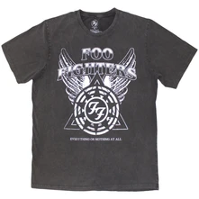 Foo Fighters, Tričko EONAA Logo, Unisex, Šedá