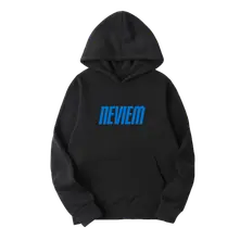 Separ, Mikina Neviem Basic Hoodie (Blue Color), Unisex, Čierna