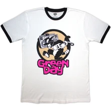 Green Day, Tričko Revolution TNT, Unisex, Biela
