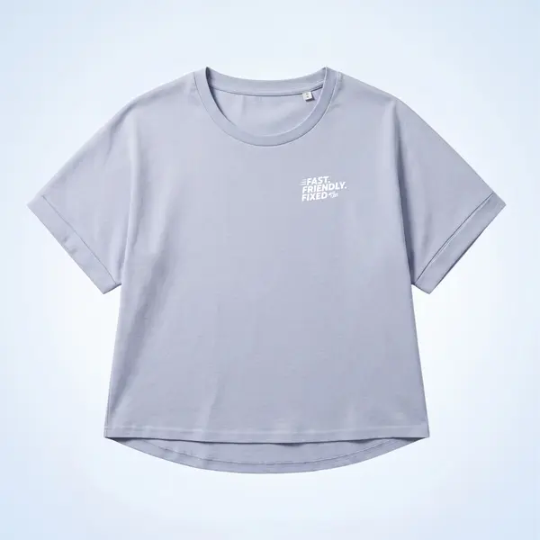 2026 – T-shirt AT&T Fast Friendly Fixed Women’s Oversized T-Shirt, Woman, Serene Blue