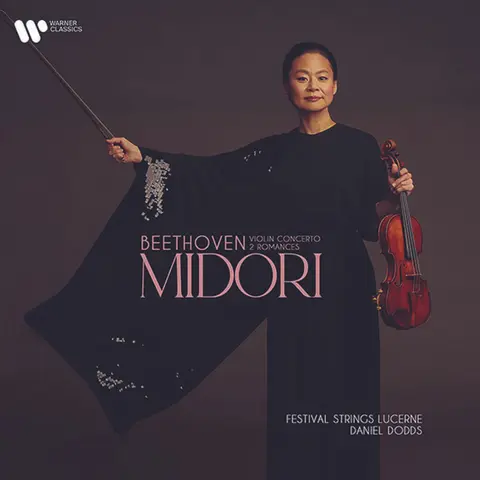 Beethoven Violin Concerto 2 Romances Midori (Festival Strings Lucerne Daniel Dodds)