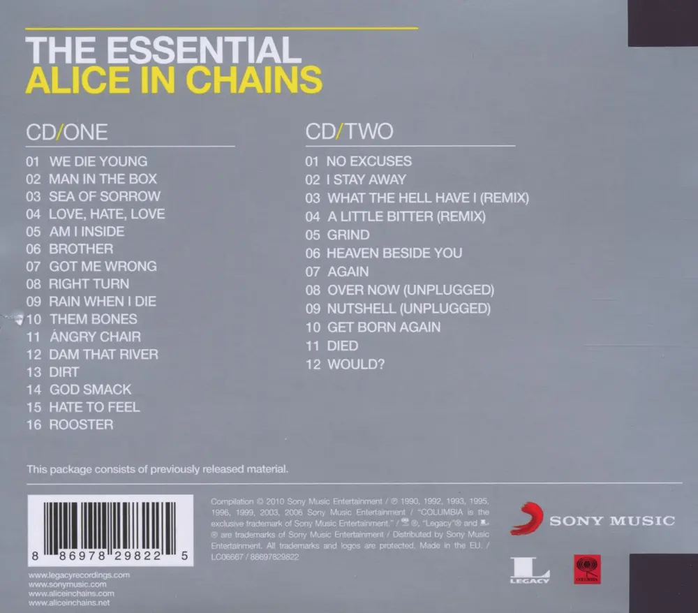 Essential Alice In Chains