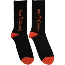 Alice In Chains, Ponožky Logo, Unisex, Čierna