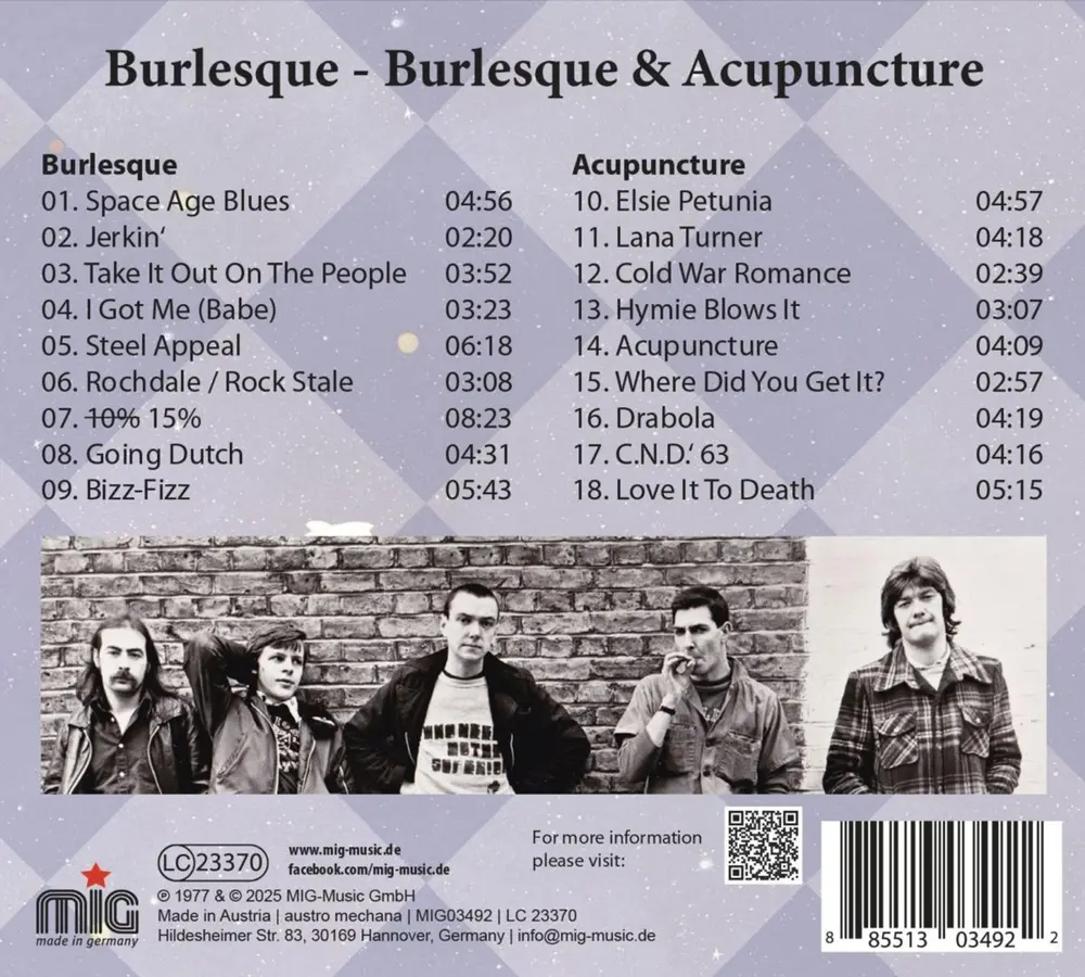BURLESQUE & ACUPUNCTURE