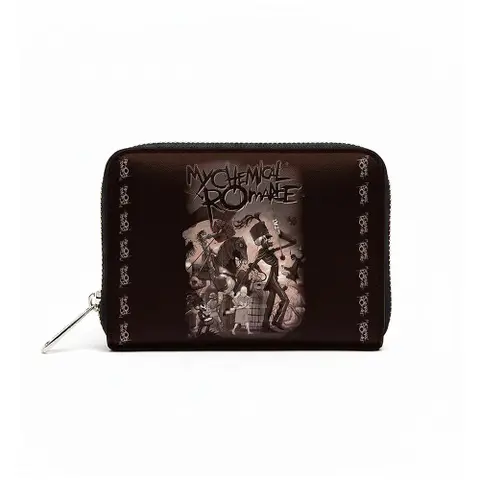 Zip Top Purse: Black Parade Black (Black)
