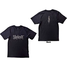 Slipknot, Tričko Logo, Unisex, Čierna