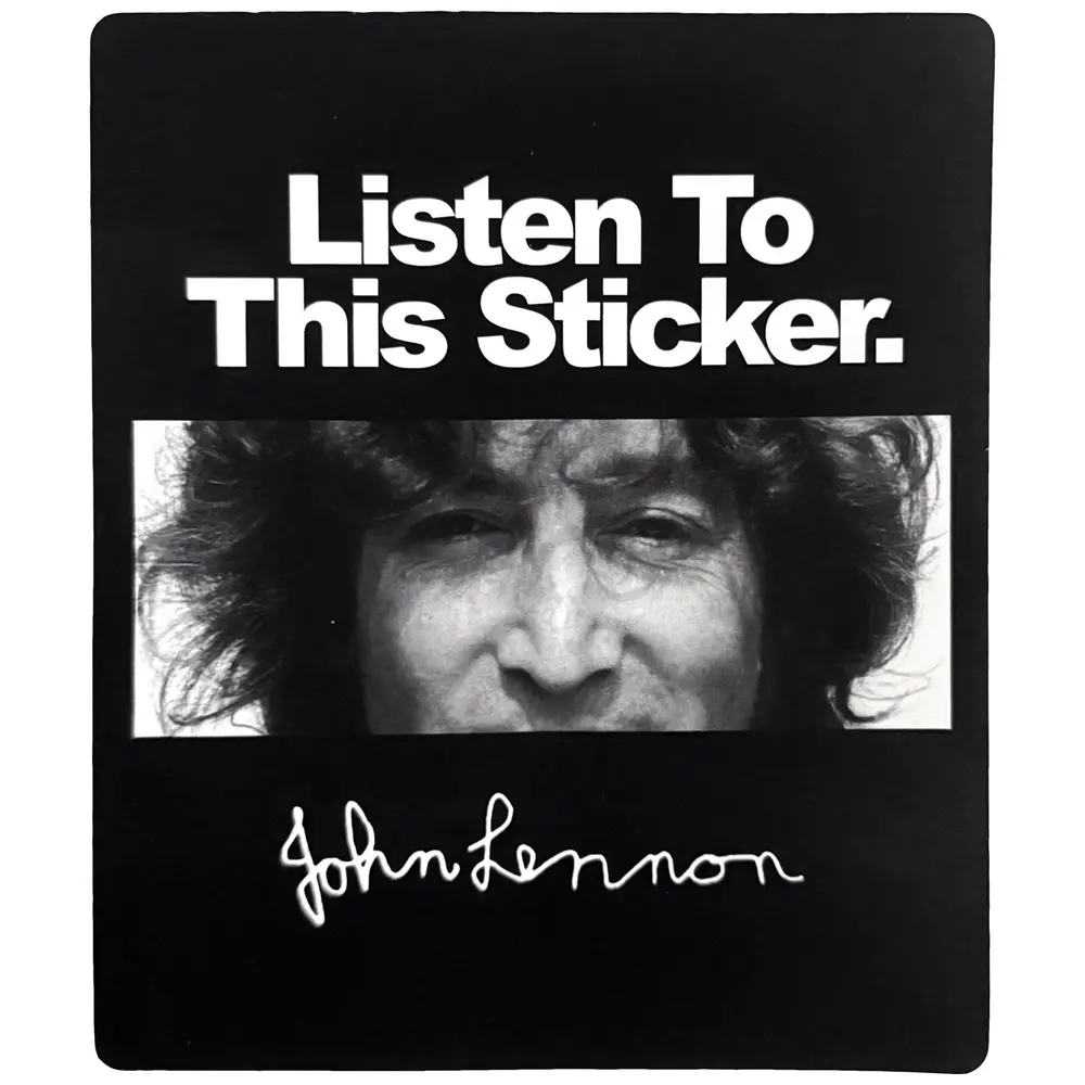 Sticker: Listen