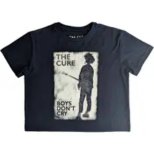 Croptop Boys Don't Cry B&W