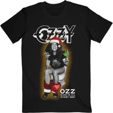 Ozzy Osbourne, Tričko Ozz Bless Us All, Unisex, Čierna