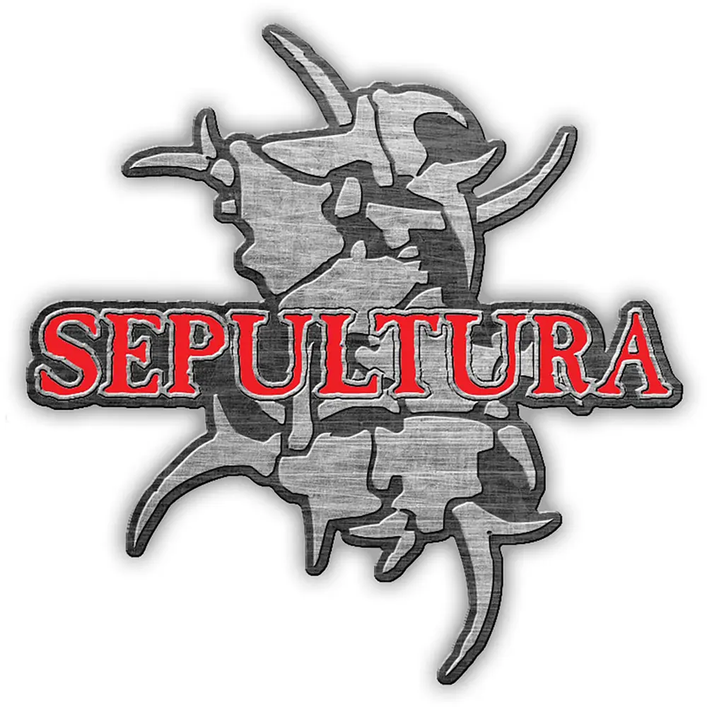 Sepultura – Logo & Tribal S (Odznak)