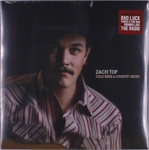 Zach Top – Vinyl COLD BEER & COUNTRY MUSIC