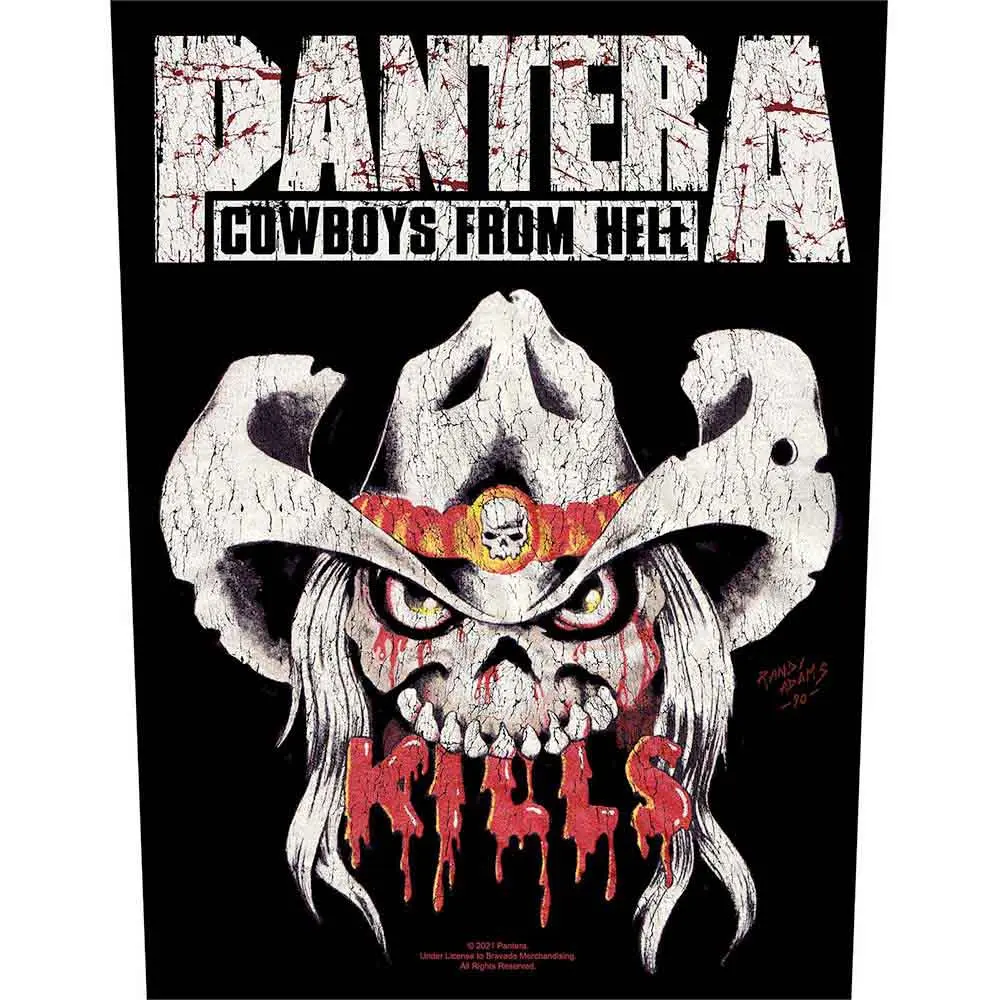 Pantera – Kills (Back Patch · sew-on) (Nášivka)