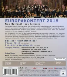 EUROARTS - BERLINER PHILHARMONIKER - EUROPAKONZERT 2018 - FROM THE MARKGRÄFLICHES THEATER BAYREUTH - PARVO JARVI thumbnail