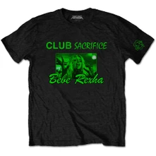 Bebe Rexha, Tričko Club Sacrifice, Unisex, Čierna