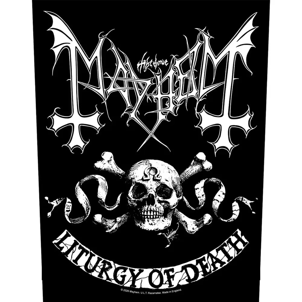 Back Patch: Skull Omega