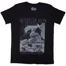 Sleeping With Sirens, Tričko Complete Collapse, Unisex, Čierna